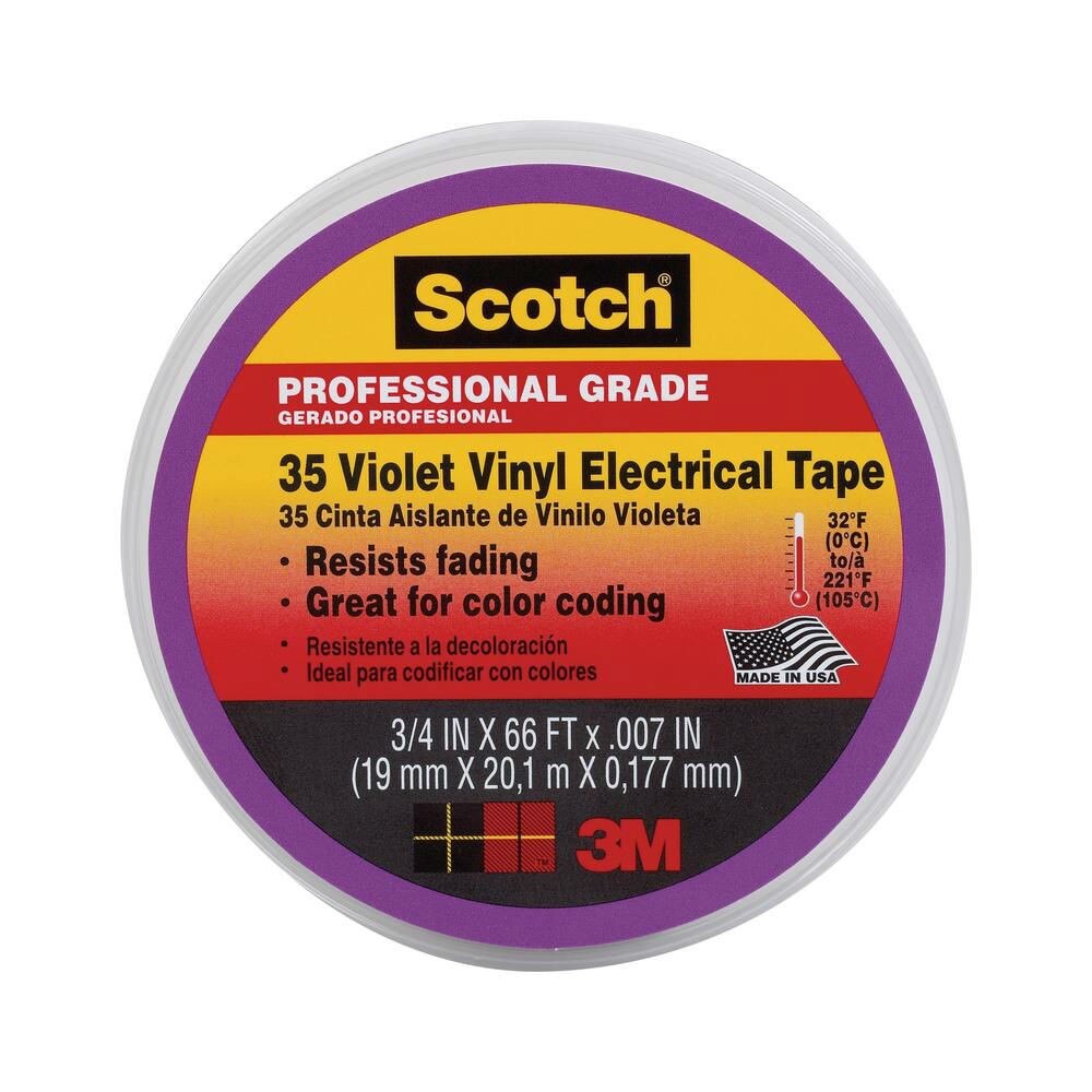 3M 11271 3/4"x 66 foot electrical tape