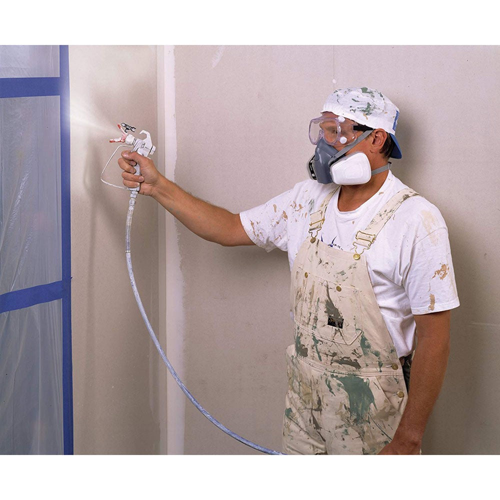 3M 7503 Reusable Half Facepiece Respirator, Cool Flow Valve, Bayonet Connection, Large (7100134949) - 8
