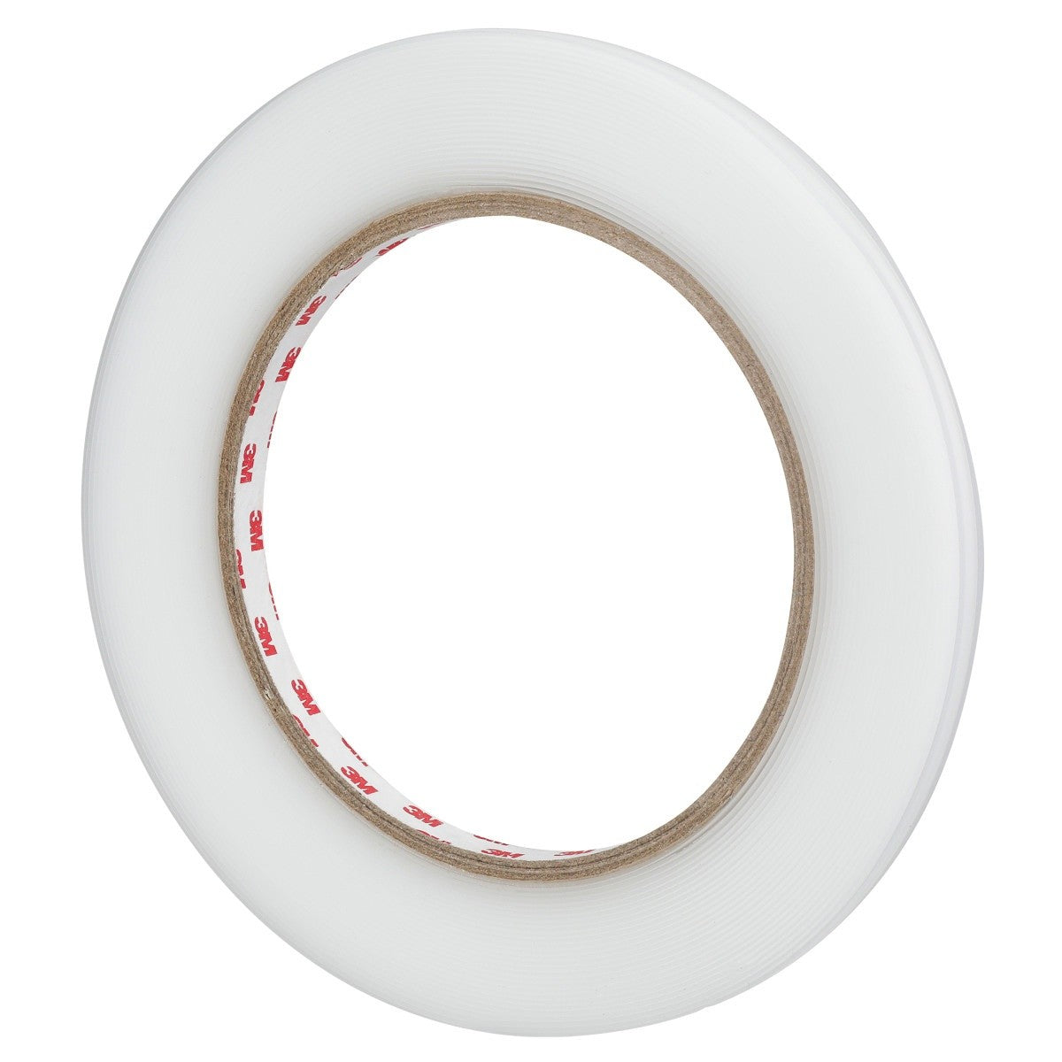 3M 06800 Smooth Transition Tape, Center Adhesive, Transparent, 1/4 in x 30 ft (7000000459) (60 Pack)