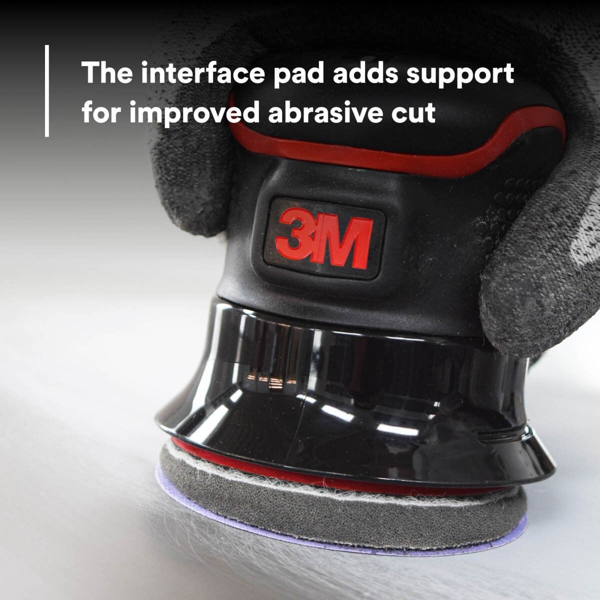 3M 05771 Hookit Soft Interface Pad, 3 in, Foam, 6-Hole, Soft Pad for Autobody Sanding (5771) (7000000490) - (10Pack) - 8