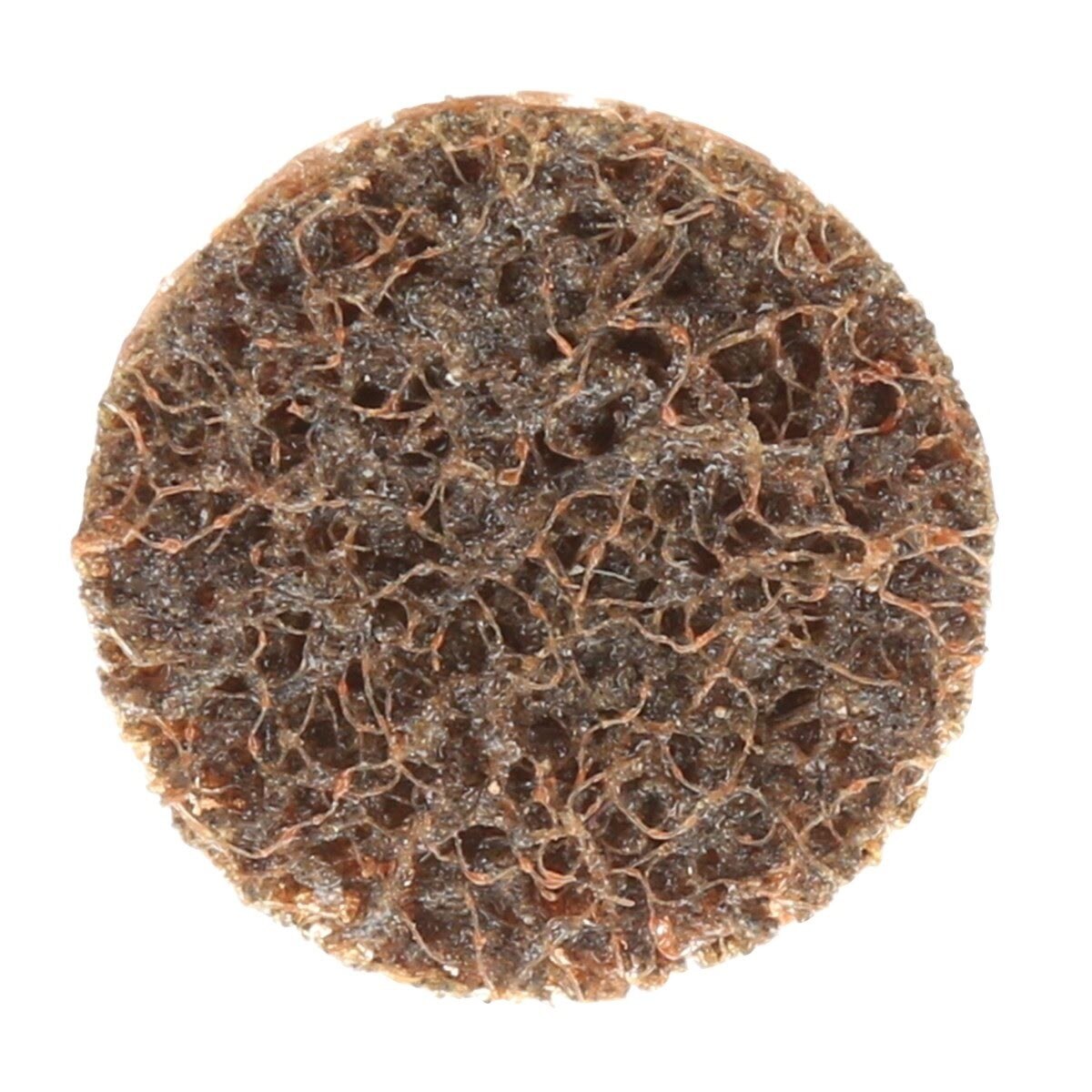 3M SC-DR Scotch-Brite Roloc Surface Conditioning Disc, TR, Aluminum Oxide Coarse, Brown, 1 in (7000000704) (200 Pack) - 2