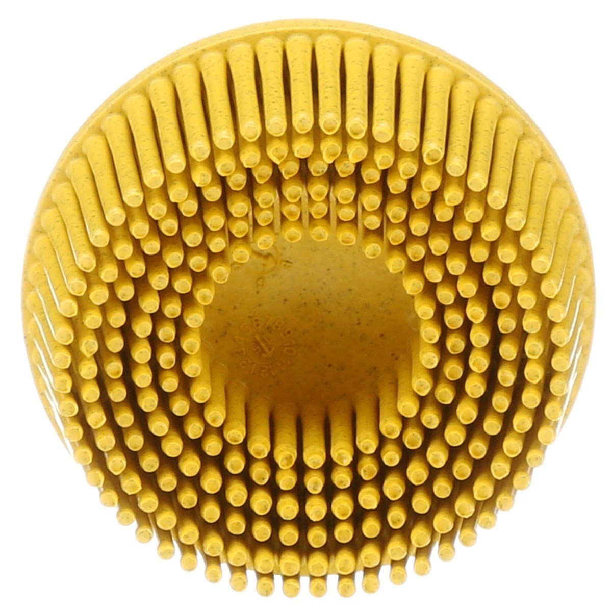 3M RD-ZB Scotch-Brite Roloc Bristle Disc, 80, TR, Yellow, 2 in x 5/8 in, Tapered (7000000743) (40 Pack)