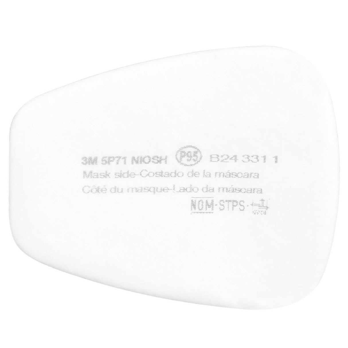3M 5P71 Particulate Filter, P95, Bayonet, for 6000 Series Cartridges (7000002054) (100 Pack)