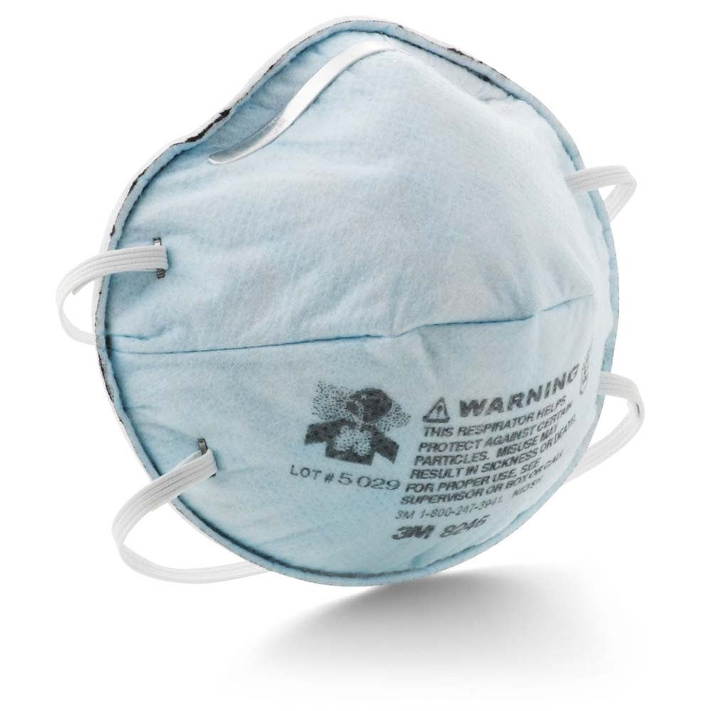 3M 8246 Particulate Respirator R95 with Nuisance Level Acid Gas Relief Disposable (7000002059) (120 Pack) - 3