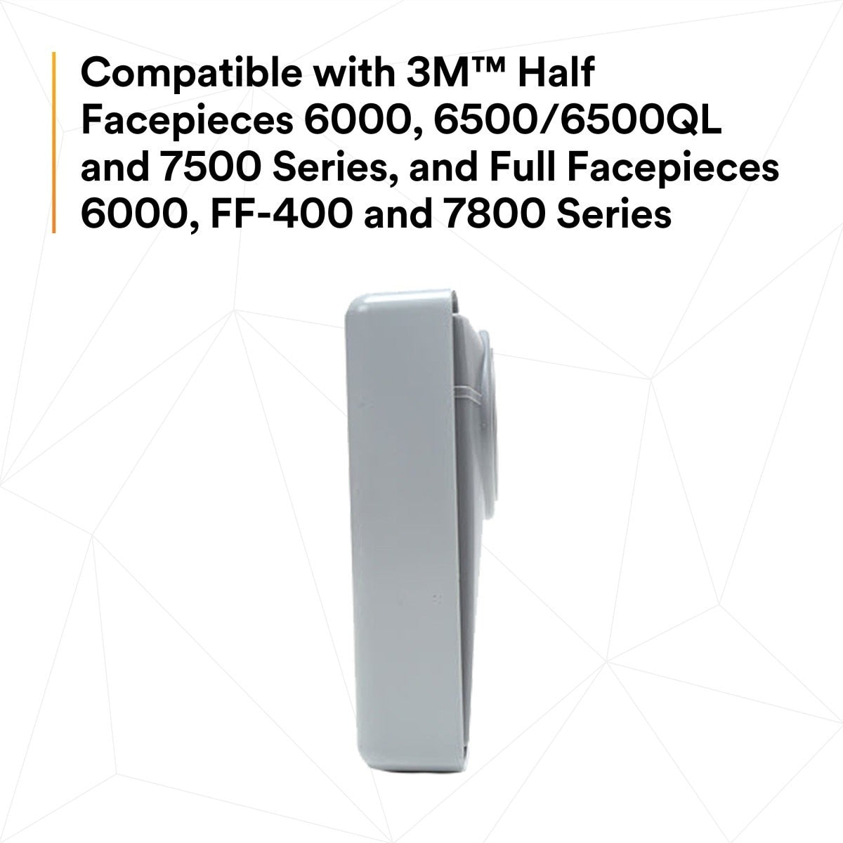 3M 7093 Particulate Filter, P100, Bayonet Connection (7000002154) (60 Pack) - 9