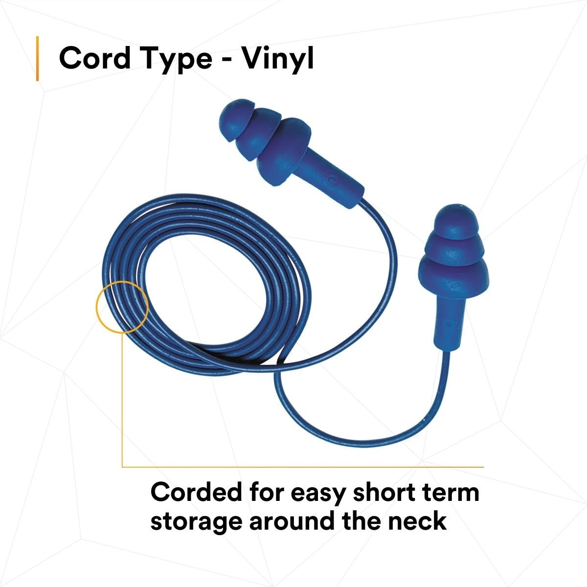 3M 340-4007 E-A-R UltraFit Earplugs, Metal Detectable, Corded, Poly Bag (7000002319) (400 Pack) - 9