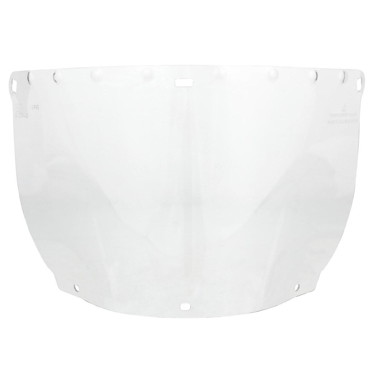 3M 82543-00000 Clear Polycarbonate Faceshield Window, Flat, Transparent, 14.5 in x 7.5 in (WP98) (7000002337) - (10Pack) - 3