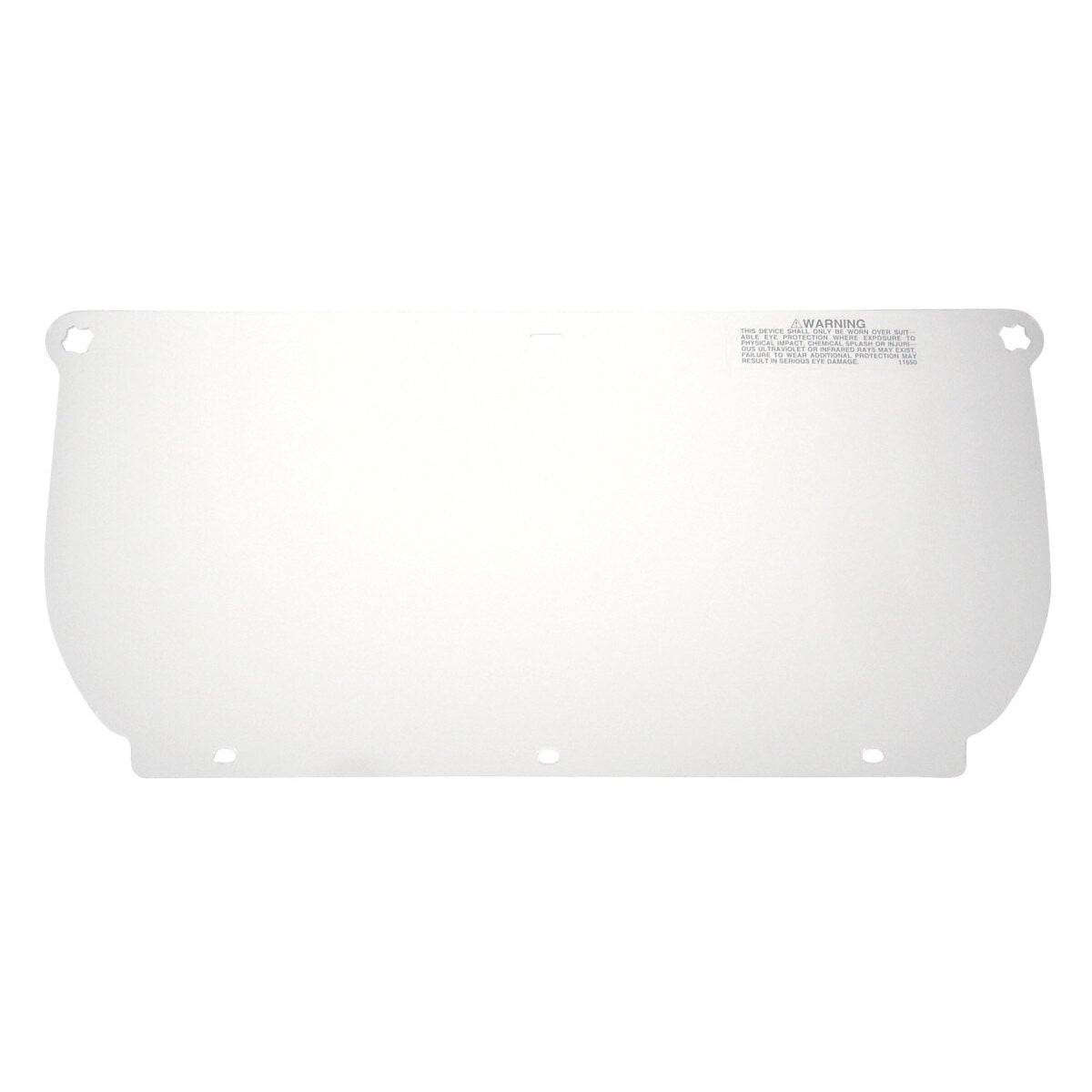 3M 82543-00000 Clear Polycarbonate Faceshield Window, Flat, Transparent, 14.5 in x 7.5 in (WP98) (7000002337) - (10Pack) - 5