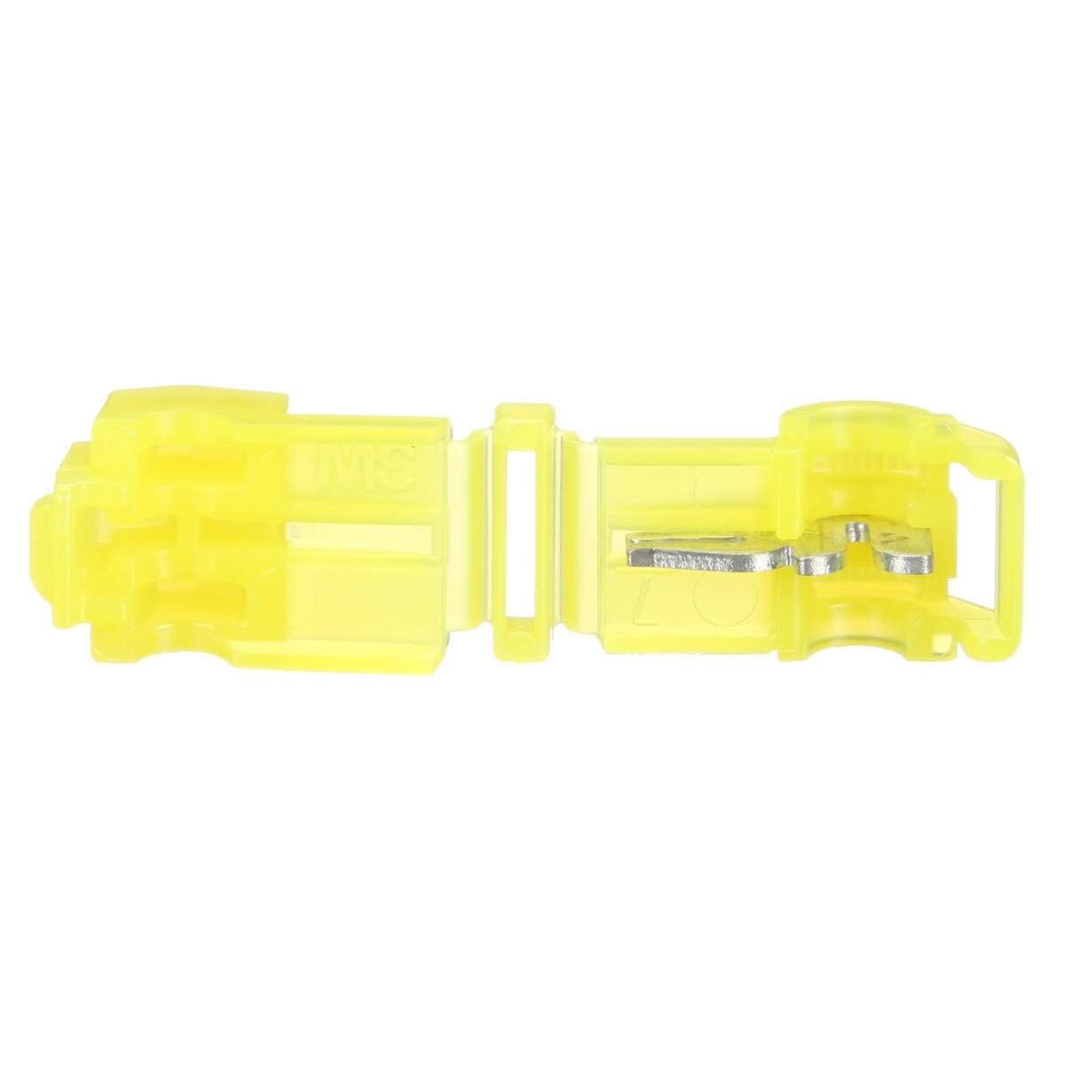3M 953K-BULK Female QuickSlide Disconnect, T-Tap Nylon Insulated Self-Stripping, 12 AWG, Yellow (7000005802) (1000 Pack) - 3
