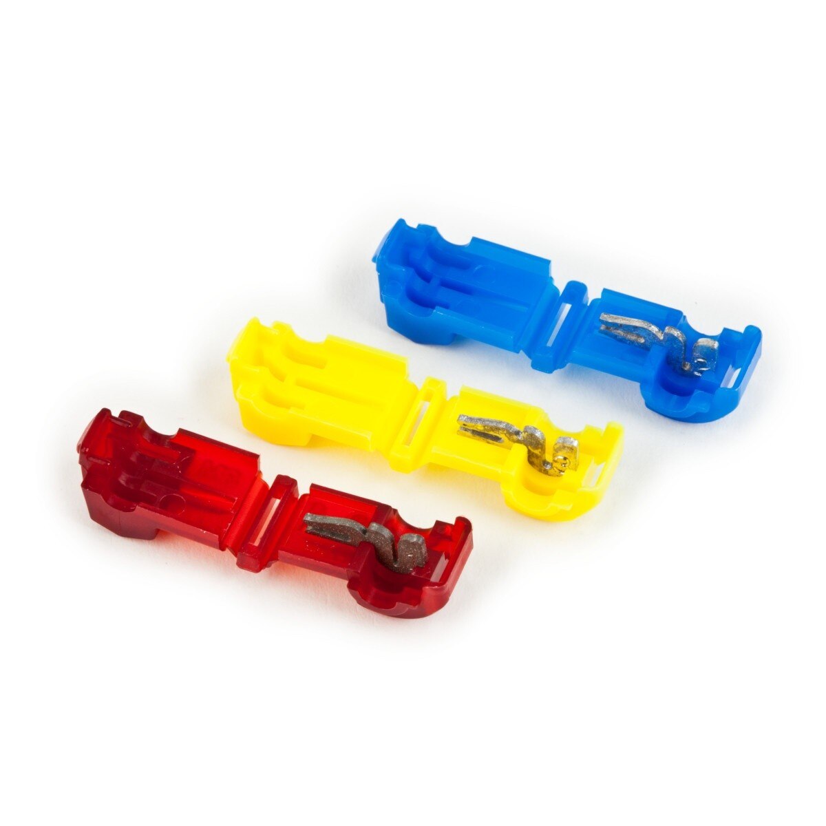 3M 953K-BULK Female QuickSlide Disconnect, T-Tap Nylon Insulated Self-Stripping, 12 AWG, Yellow (7000005802) (1000 Pack) - 7