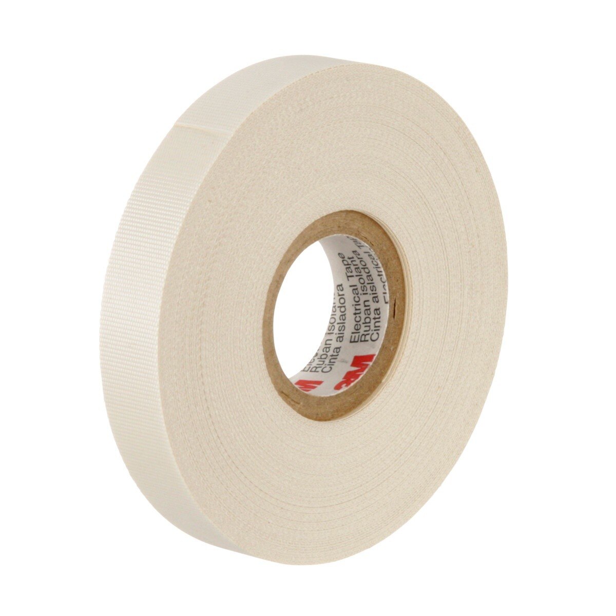 3M Scotch Glass Cloth Electrical Tape 27, 1/2 in x 66 ft, 7 mil, White, Rubber Adhesive, High Temperature (27-1/2"X66') (7000005814) - (10Pack) - 5