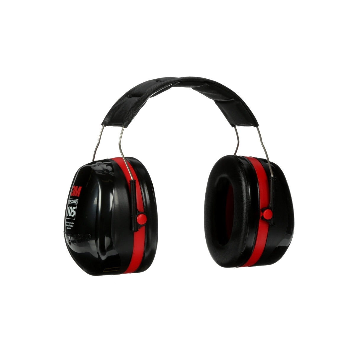 3M 7000009665 PELTOR Optime 105 Over-the-Head Earmuffs, NRR 30 dB (1 Count) (10 Pack) - 2