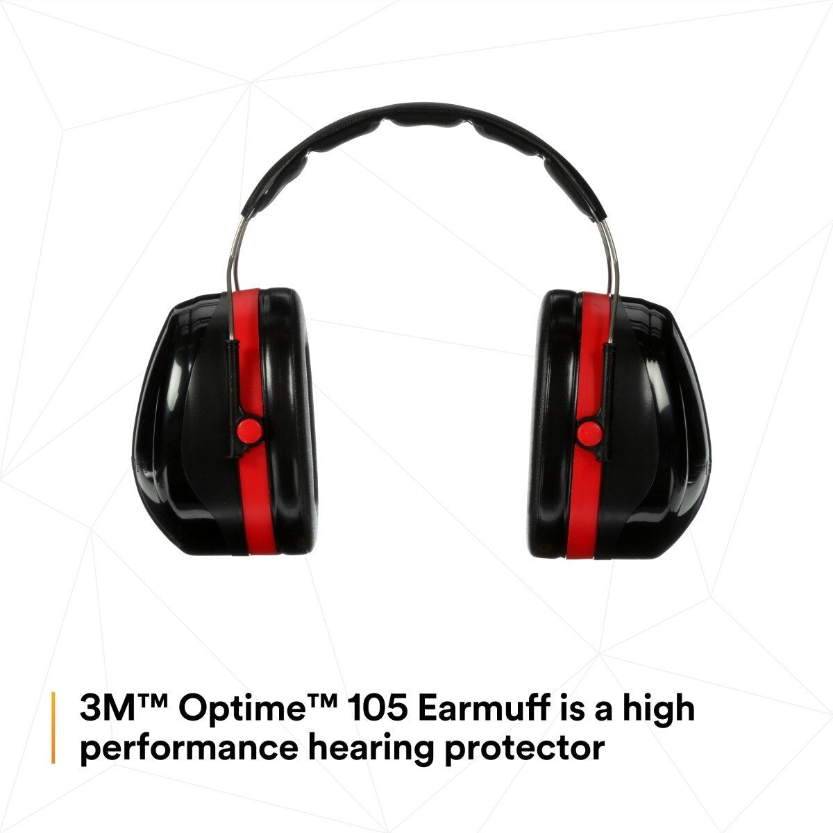 3M H10A PELTOR Optime 105 Over-the-Head Earmuffs, NRR 30 dB (7000009665) - 6