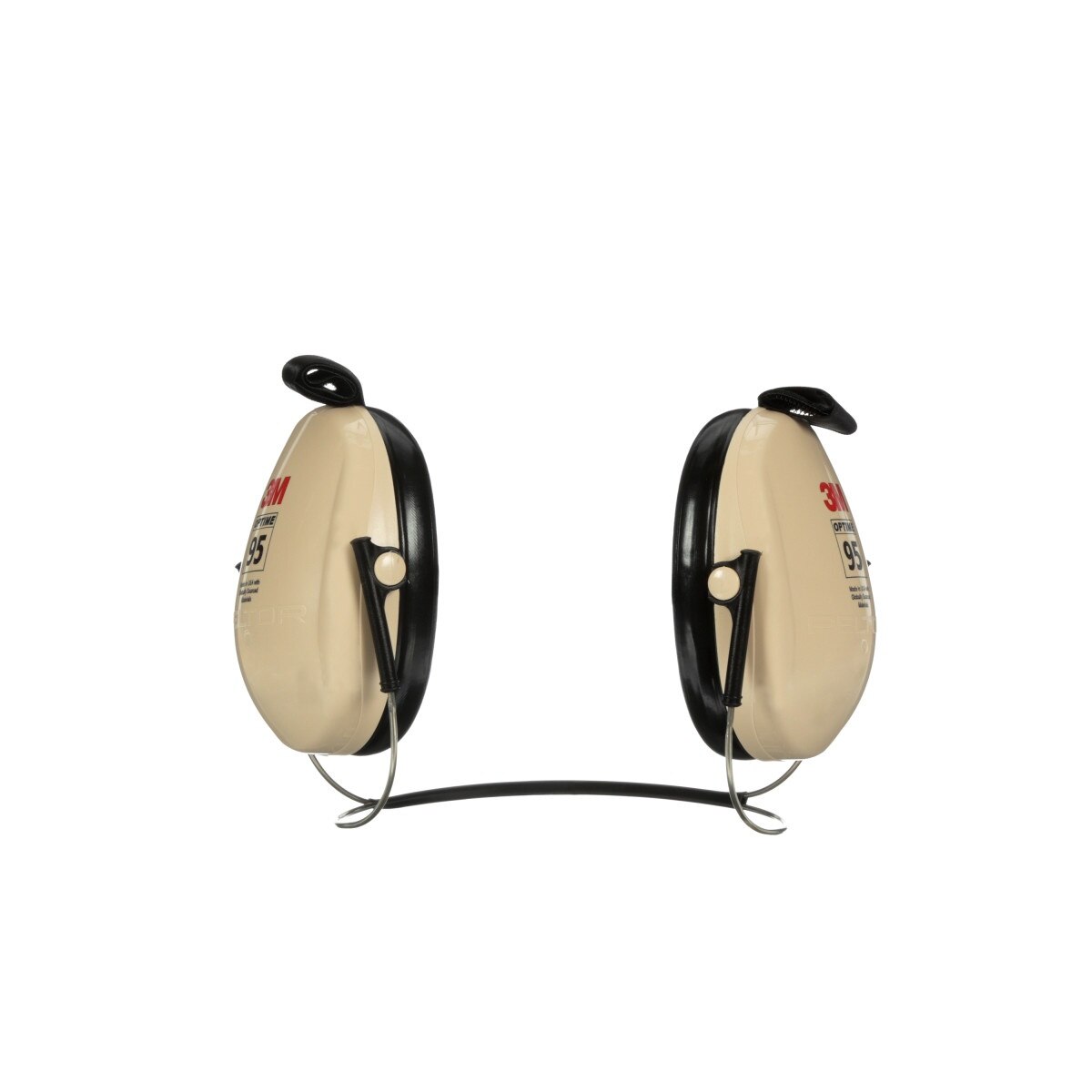 3M 7000009666 PELTOR Optime 95 Behind-the-Head Earmuffs, 21 dB NRR, Adjustable Earcups, Beige - (10Pack) - 6