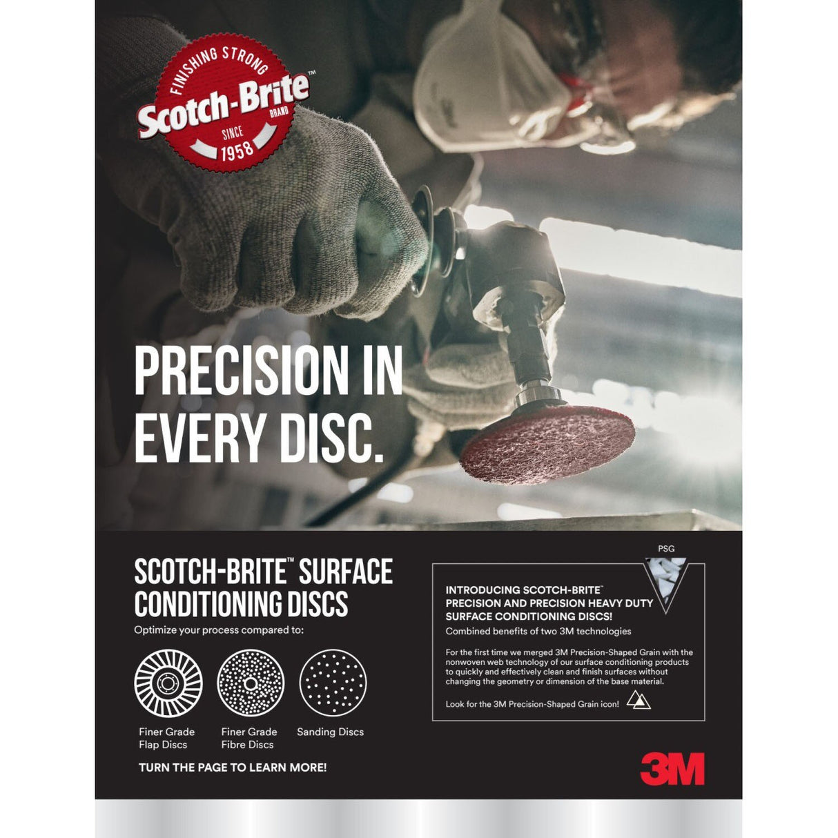 3M SC-DR 07480 Scotch-Brite Roloc Surface Conditioning Disc TR Coarse 2 in (7000028507) (100 Pack) - 2