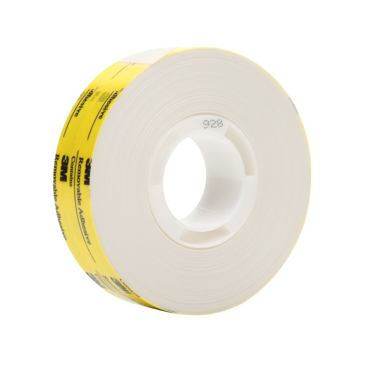3M 928 Scotch ATG Repositionable Double Coated Tissue Tape, Translucent White, 1/2 in x 18 yd, 2 mil (7000028874) (72 Pack)