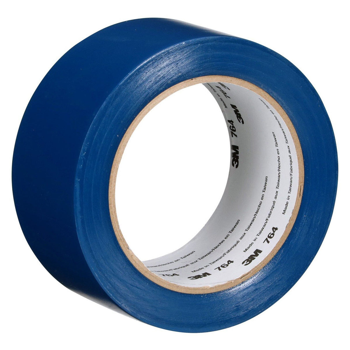 3M 764 General Purpose Vinyl Tape, Blue, 2 in x 36 yd, 5 mil (7000028963) - (24Pack) - 3