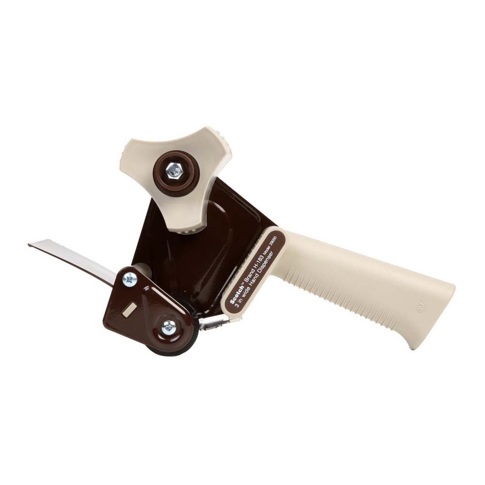 3M H183 3 Inch Box Sealing Tape Hand Dispenser for Packaging and Shipping (7000031099)