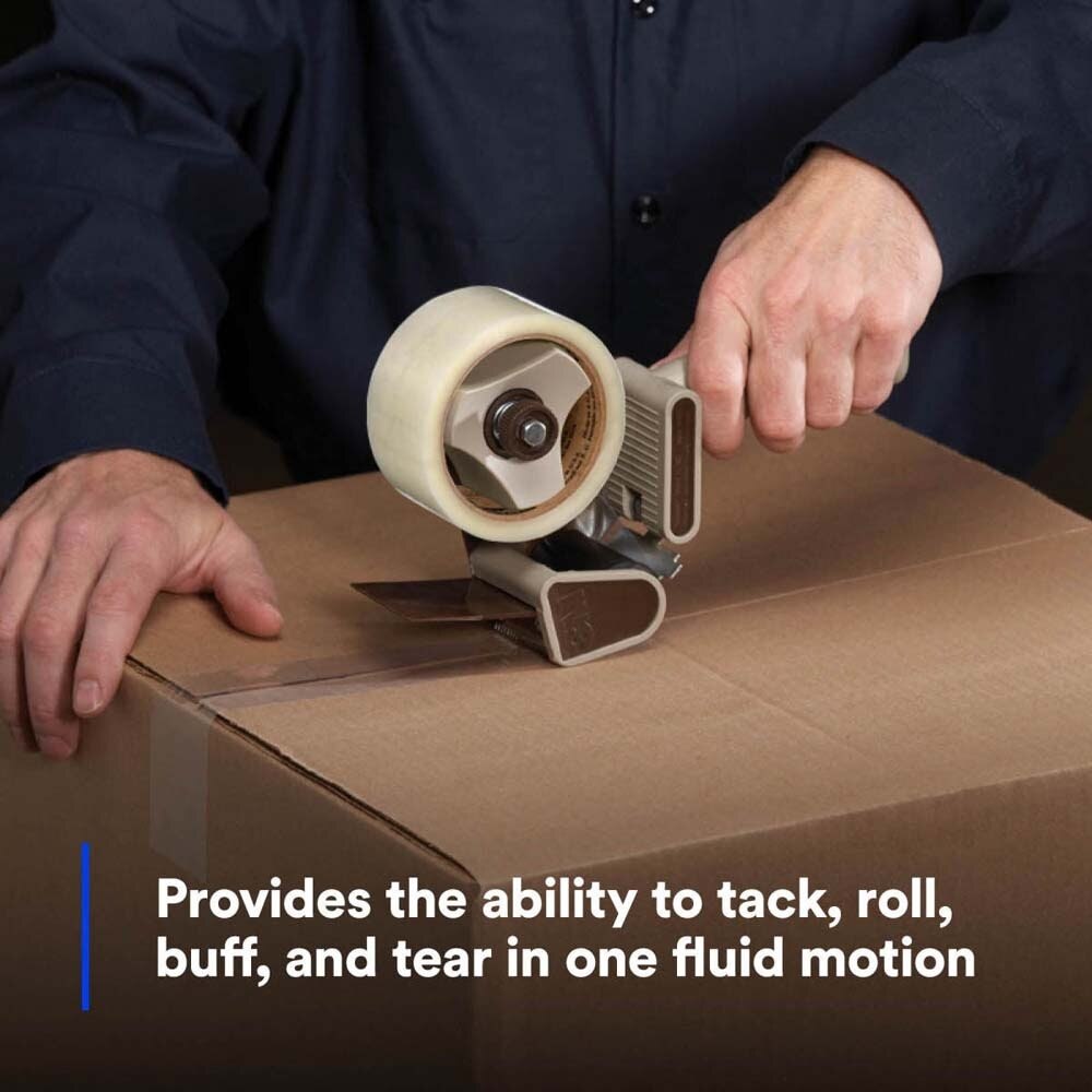 3M H183 3 Inch Box Sealing Tape Hand Dispenser for Packaging and Shipping (7000031099) - 8