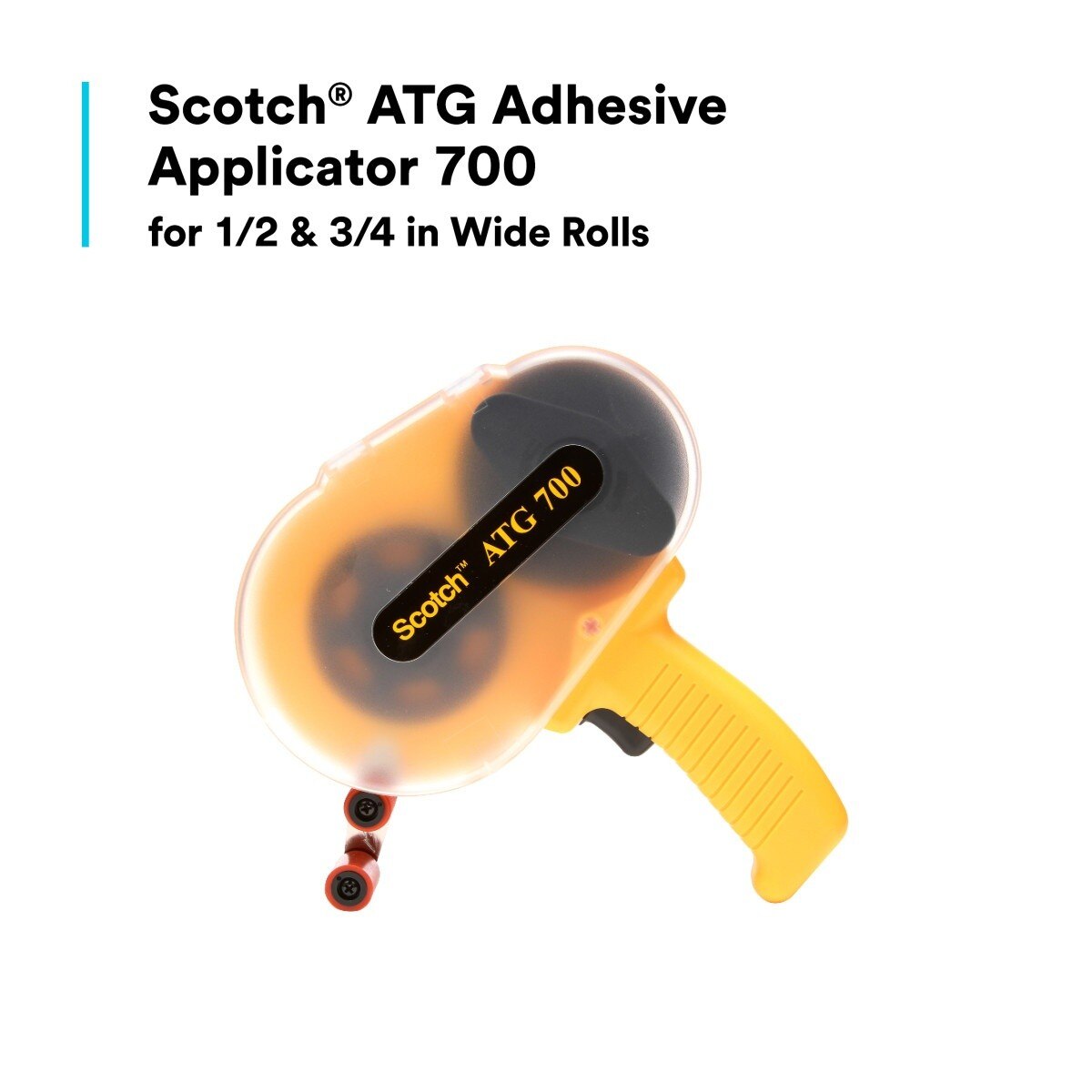 3M ATG700 Scotch ATG 700 Adapter Kit for 1/4 in Wide Rolls (7000031200) - (6Pack) - 5