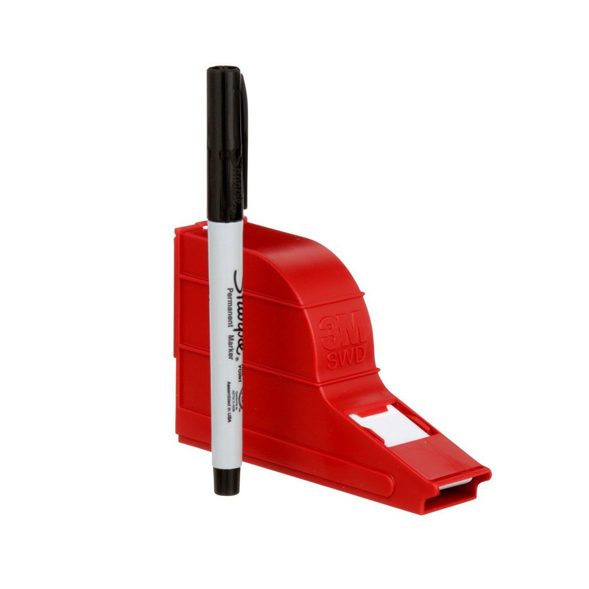 3M ScotchCode Wire Marker Write-On Dispenser with Tape and Pen, 0.75 in x 1.375 in (SWD) (7000031501) - (10Pack)
