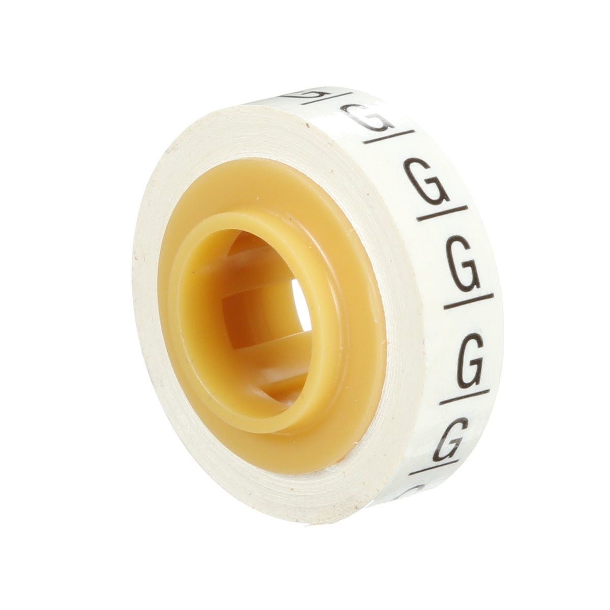 3M SDR-G Wire Marker Tape Refill Roll, Pre-Printed Letter G, White (7000031522) (10 Pack) - 3