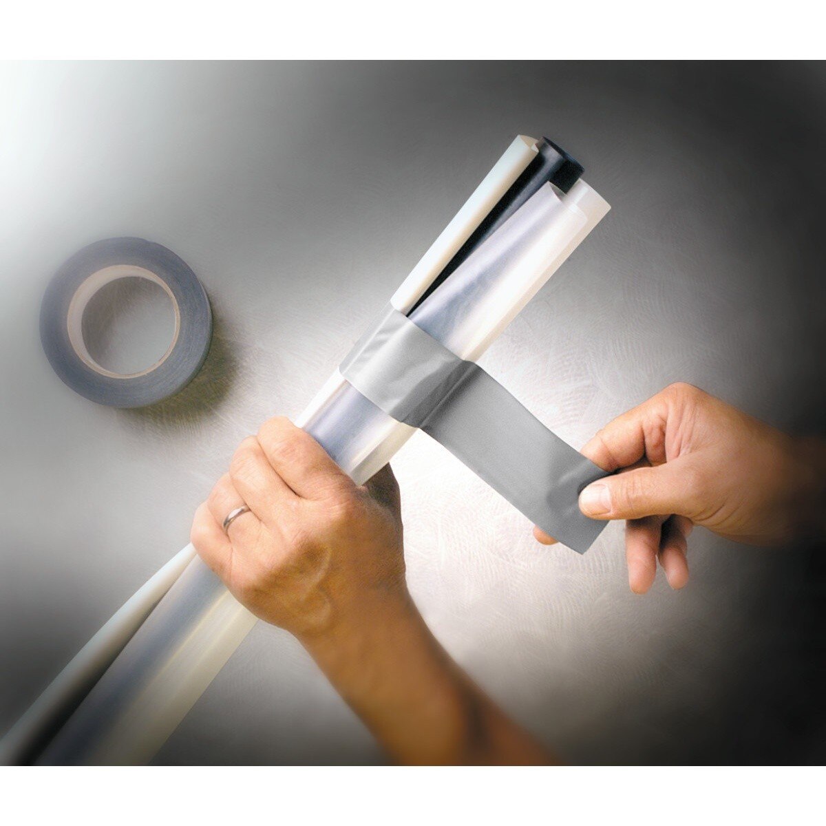 3M Scotch Electricians Duct Tape 2000, Gray, 2 in x 50 yd Roll (2000-2X50YD) (7000031684) - (12Pack) - 6