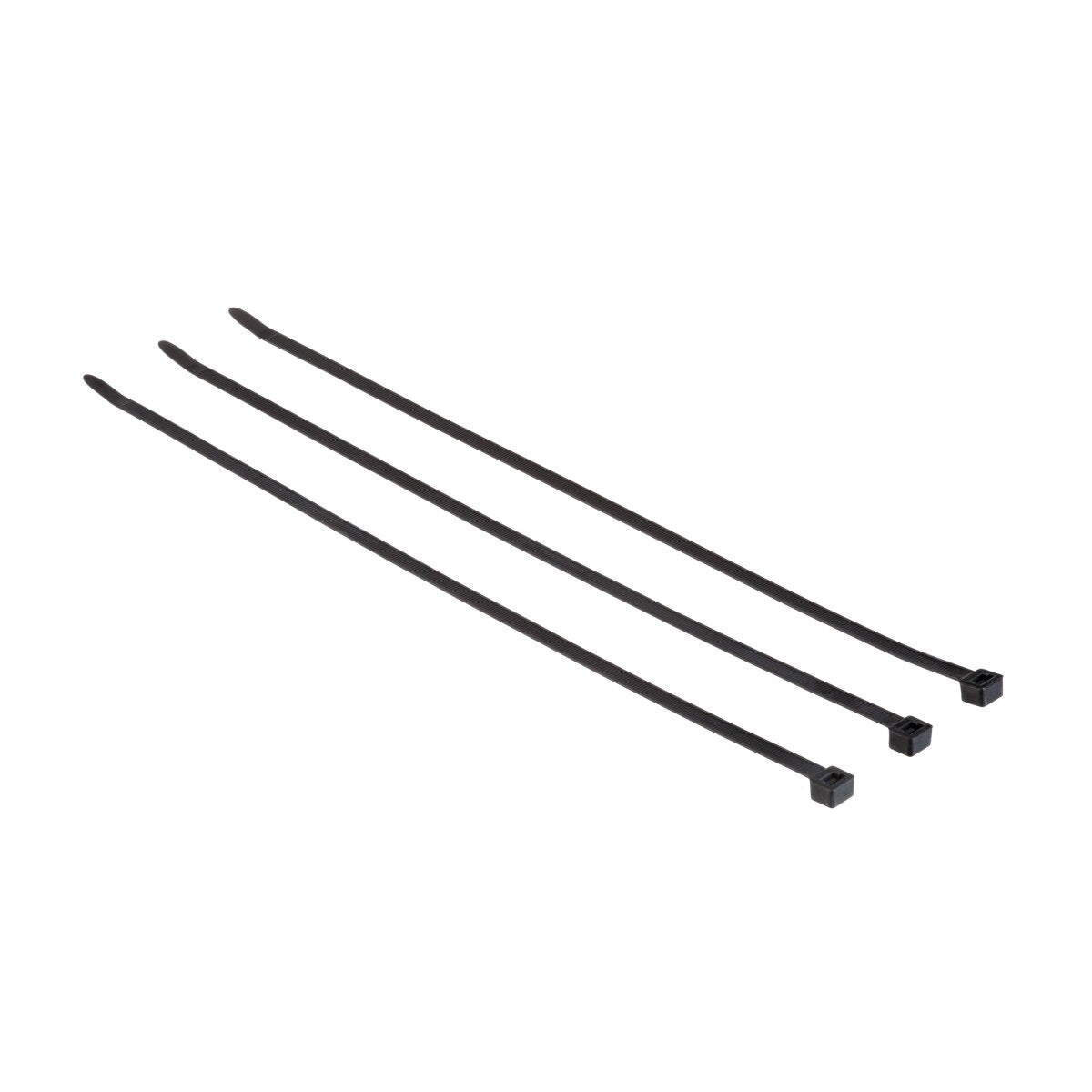 3M CT15BK120-C Black Standard Nylon Cable Tie, Self-locking, 15 in, 120 lb Tensile Strength (7000031860) (500 Pack) - 3