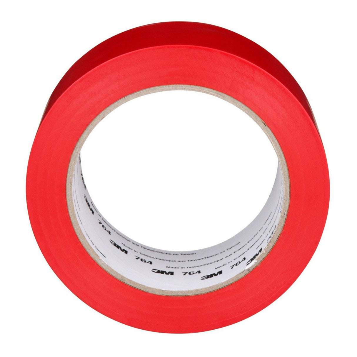 3M 764 General Purpose Vinyl Tape, Red, 2 in x 36 yd (7000042793) - (24Pack) - 4