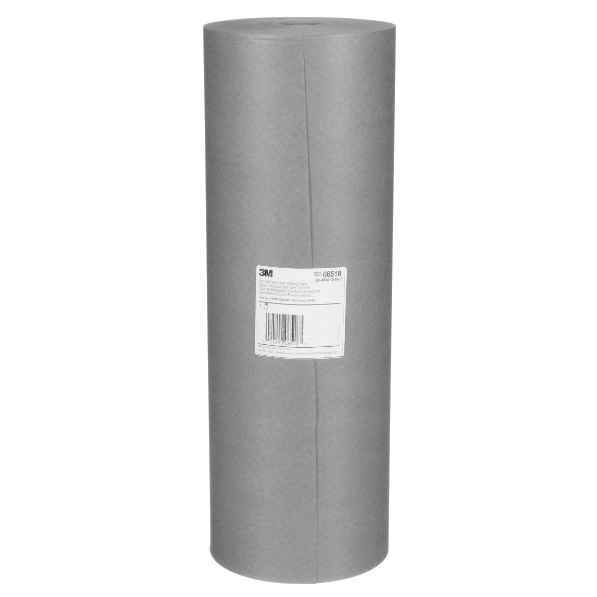 3M 06518 Scotch Steel Gray Masking Paper, 18 in x 1000 ft (7000045441) - (2Pack)