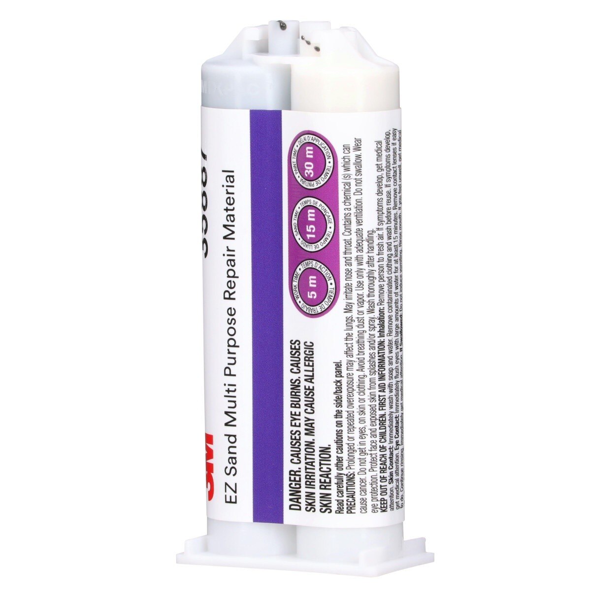 3M EZ Sand Multi Purpose Repair Material, Two-Part Epoxy, 47.3 mL Cartridge (35887) (7000045496) - (6Pack) - 3