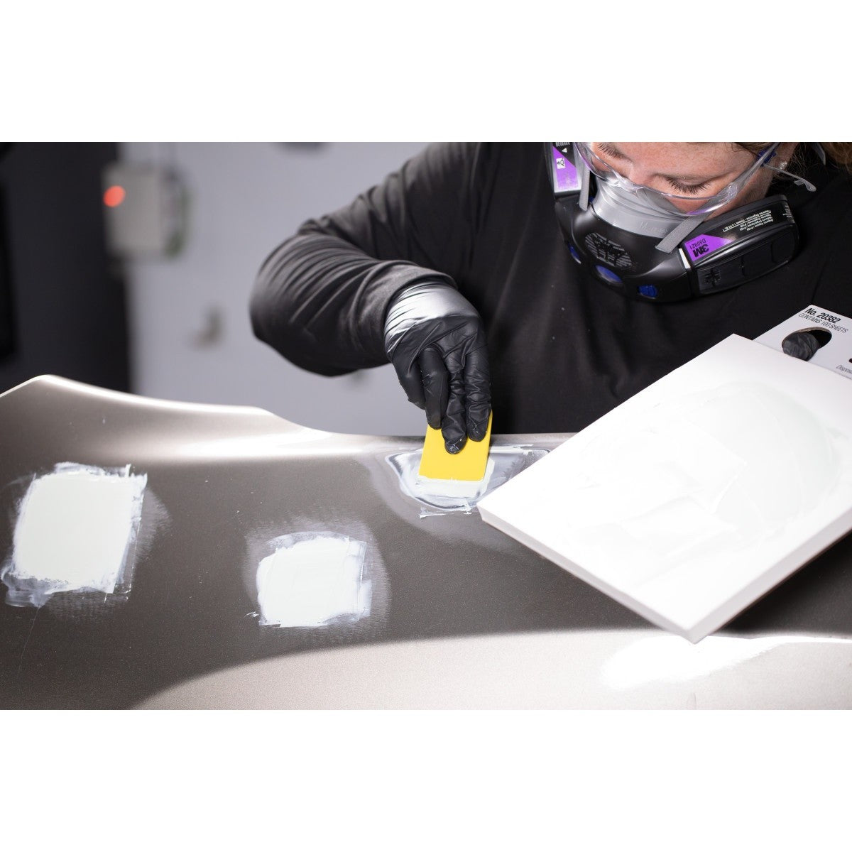 3M 31180 Two-Part Premium Self-Leveling Finishing Glaze, Green, 30 fl oz (887 mL), Pump (7000045509) - 9