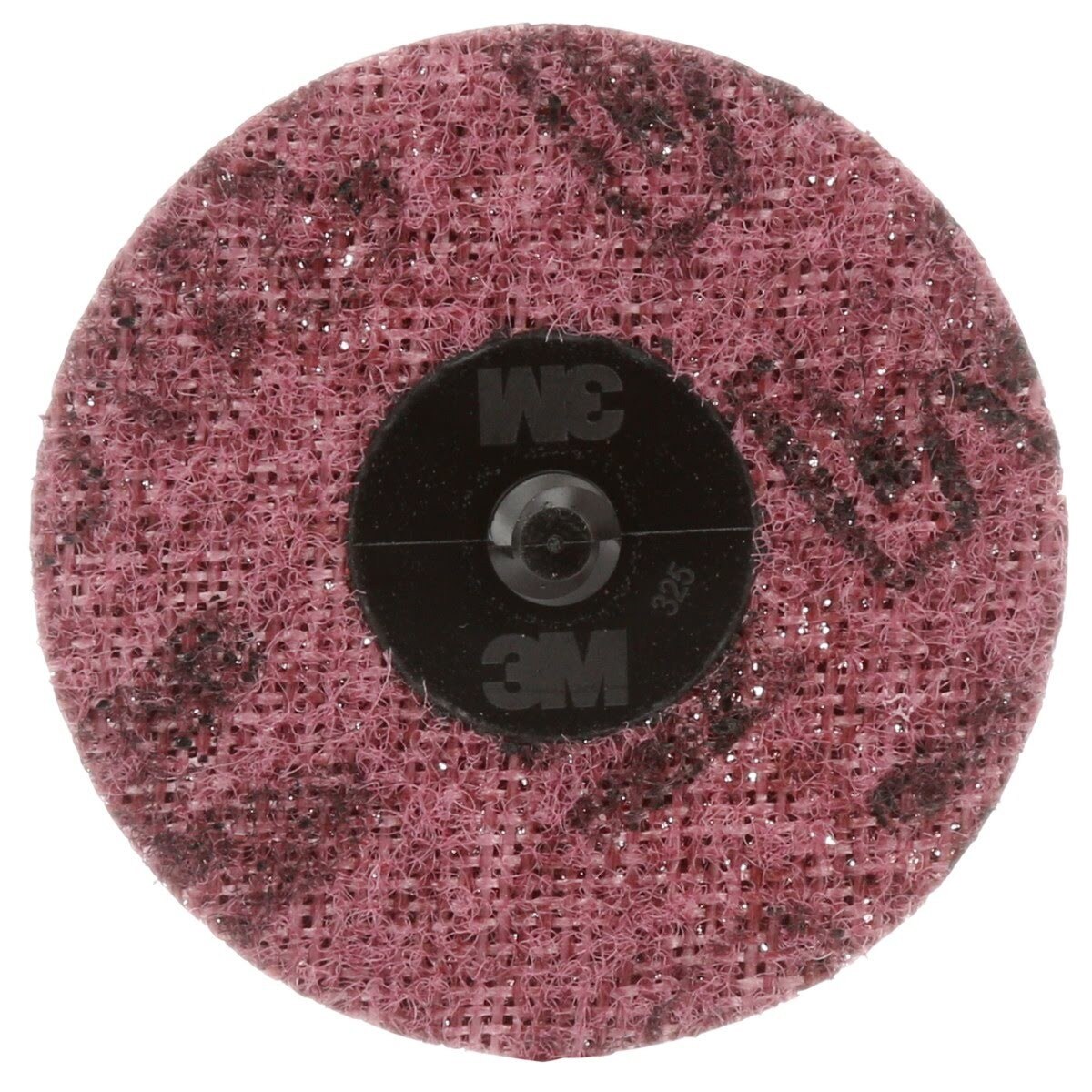 3M SC-DR 07486 Scotch-Brite Roloc Surface Conditioning Disc, TR, A/O Medium, Maroon, 3 in (7000046113) (16 Pack)