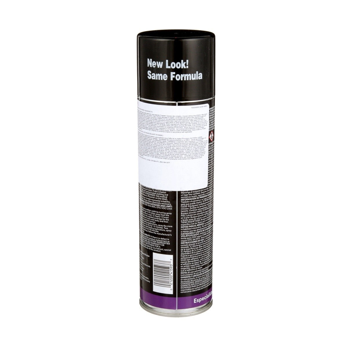 3M 78 41593 Polystyrene Foam Insulation Spray Adhesive, Clear, 24 fl oz Can, Net Wt 17.9 oz (7000046590) - 4