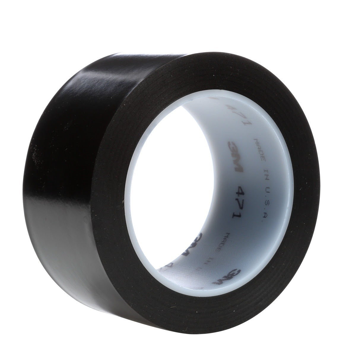 3M 471 Vinyl Tape, Black, 1 1/2 in x 36 yd, 5.2 mil (7000047459) (24 Pack)