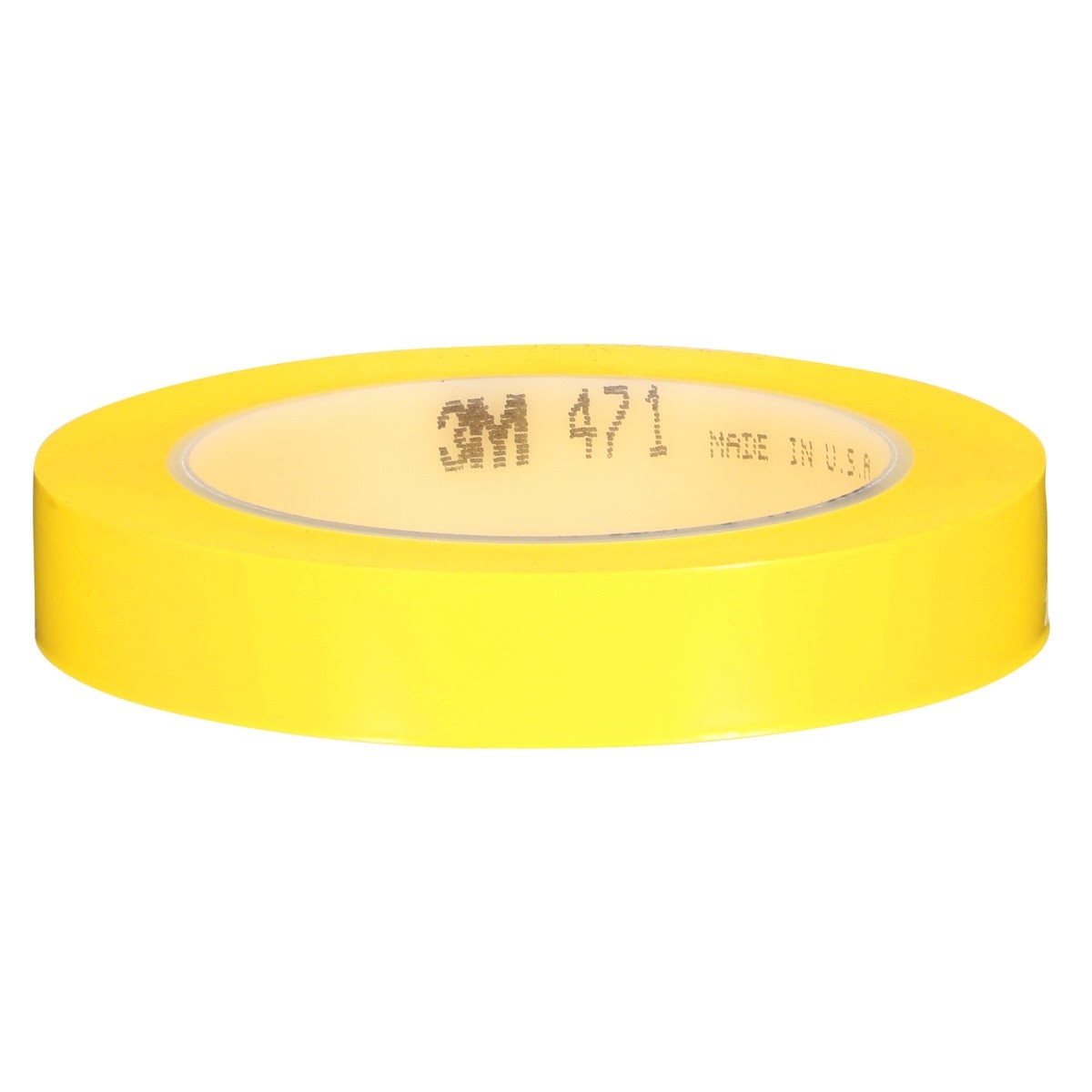 3M 471 Vinyl Tape, Yellow, 3/4 in x 36 yd, 5.2 mil (7000047467) (48 Pack) - 7