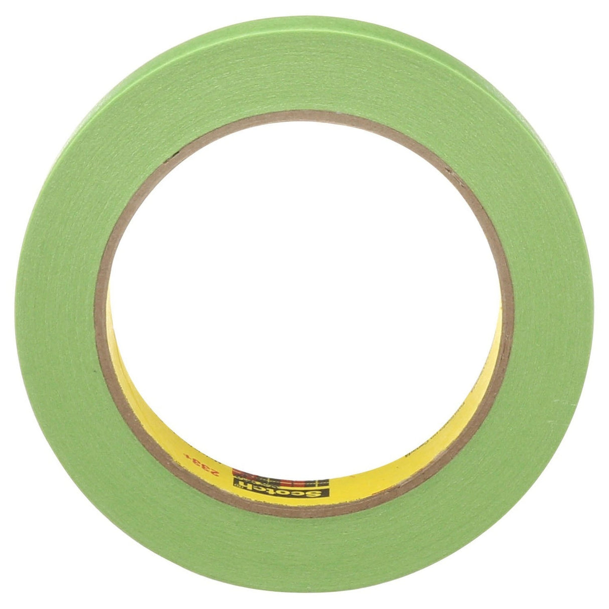 3M 233+ 26336 Scotch Performance Masking Tape, Green, 24 mm x 55 m (7000048804) (24 Pack) - 3
