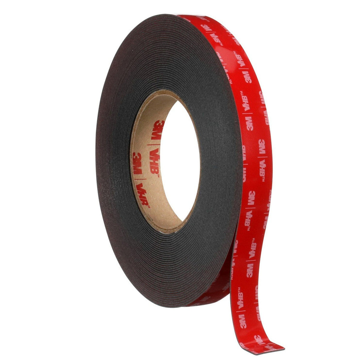 3M 5952 Heavy Duty Double-Sided Acrylic Foam Mounting Tape, Black, 3/4 in x 15 yd, 45 mil (7000049237) - (12Pack) - 2