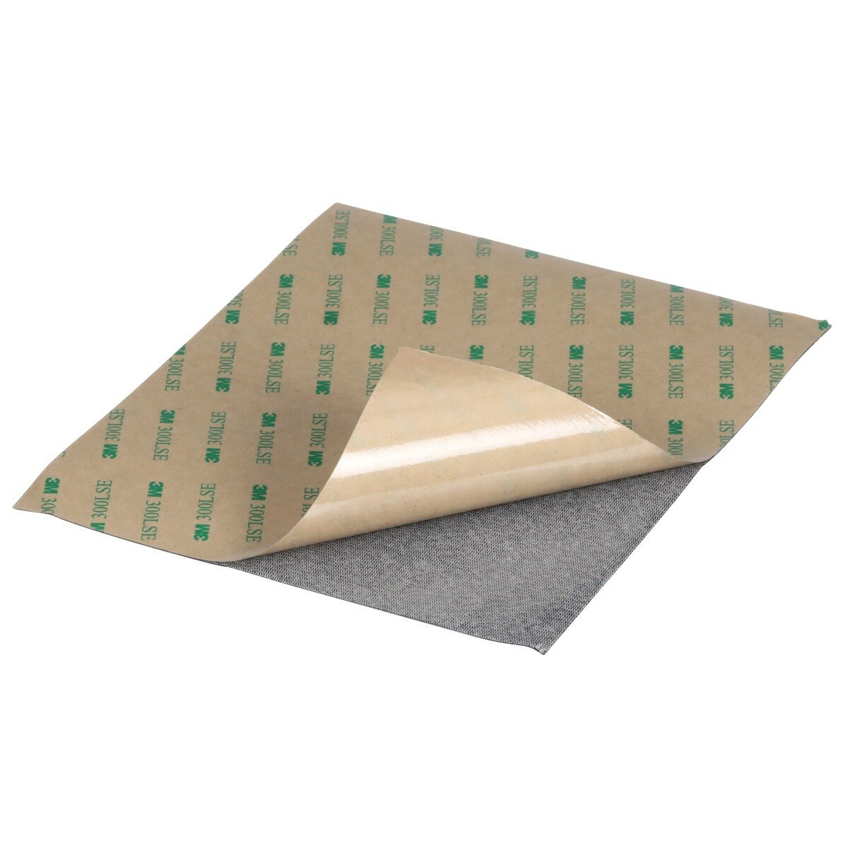 3M TB641 Gripping Material, Black, 6 in x 7 in, Adhesive Backed Sheets (7000049649) (6 Pack) - 2