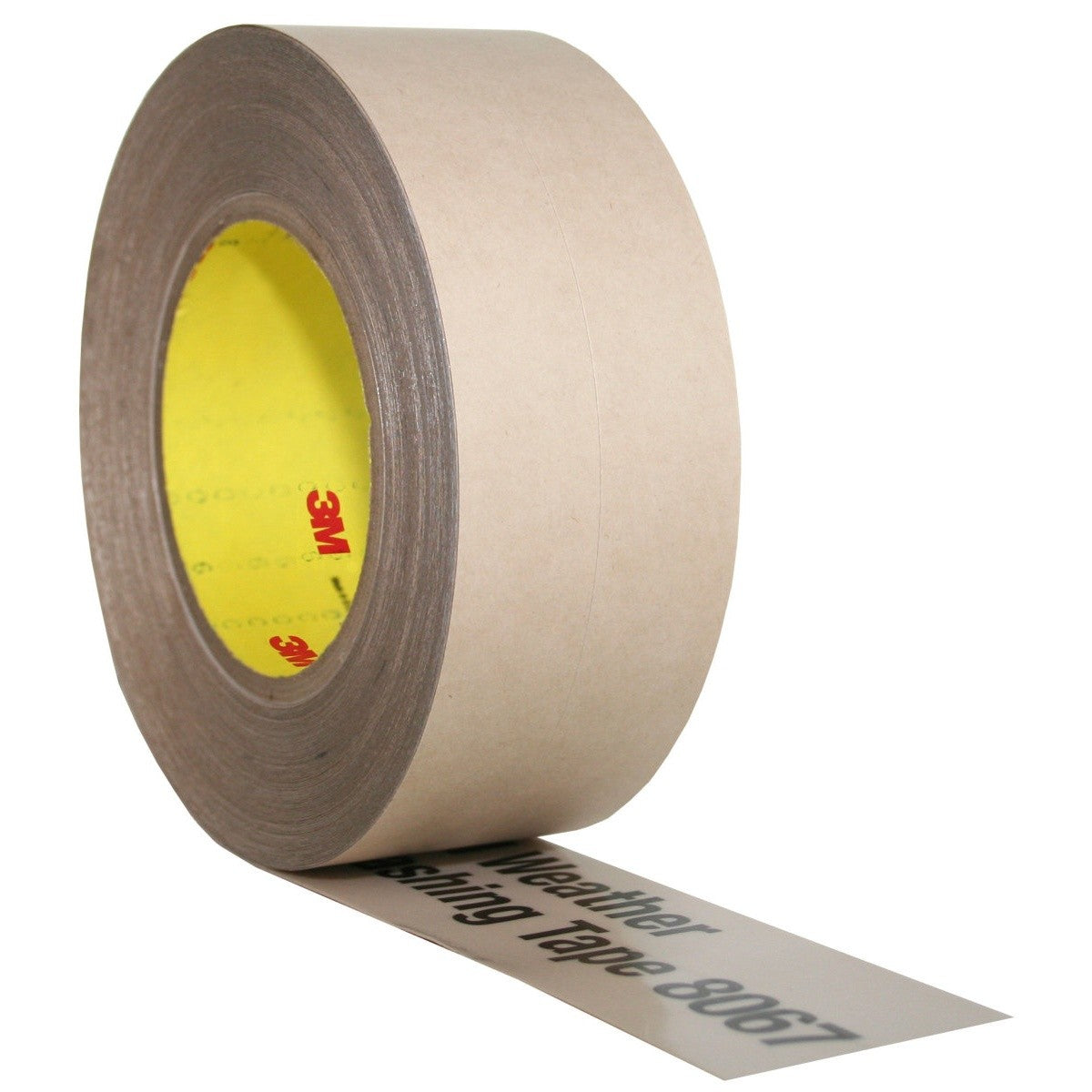 3M 8067 All Weather Flashing Tape, Tan, 2 in x 75 ft, Adhesive Backed Split Liner, Waterproof Flashing Membrane for Doors and Windows (7000049773)