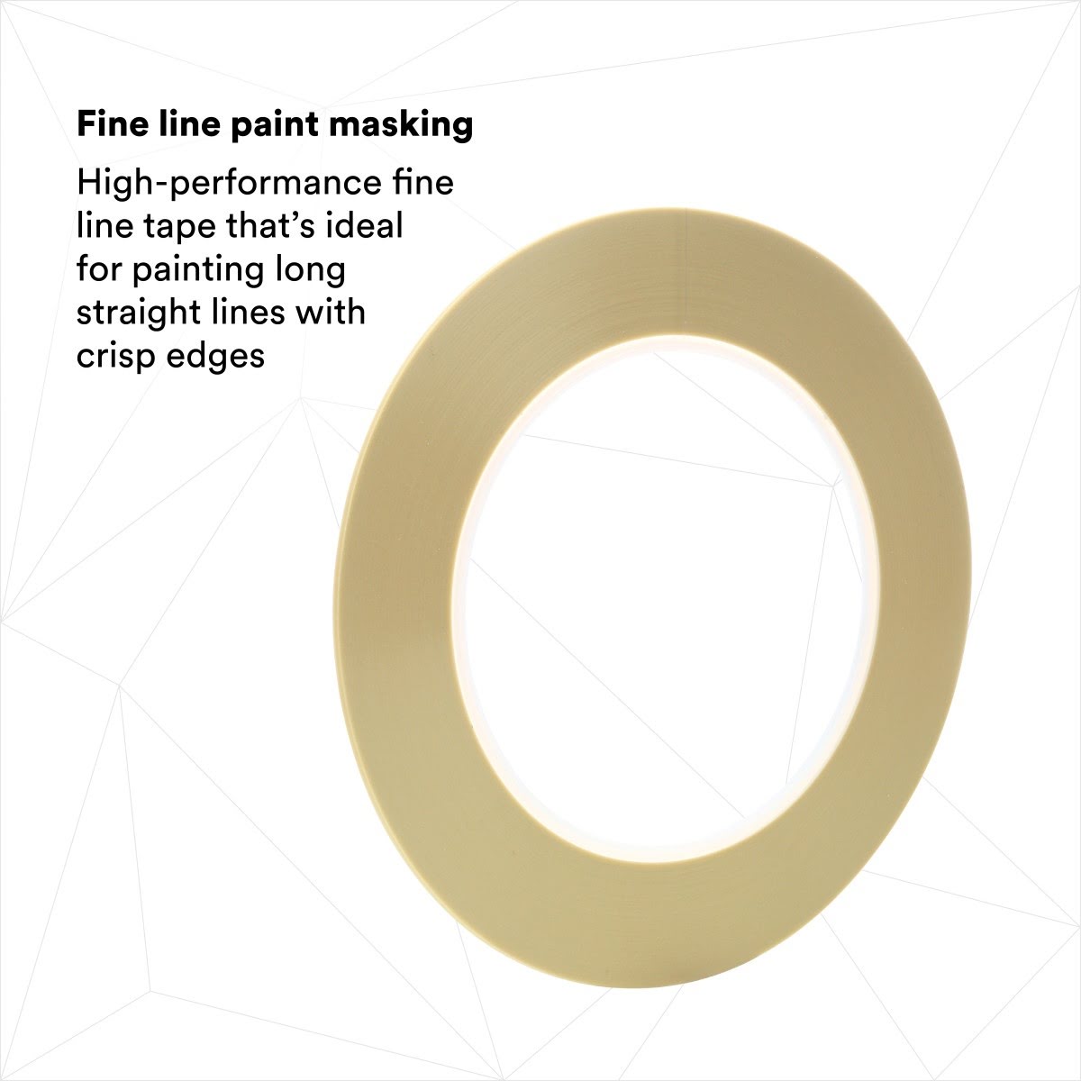 3M 218 Scotch Fine Line Tape, Green, 1/16 in x 60 yd, 5.0 mil (7000050052) - (144Pack) - 5