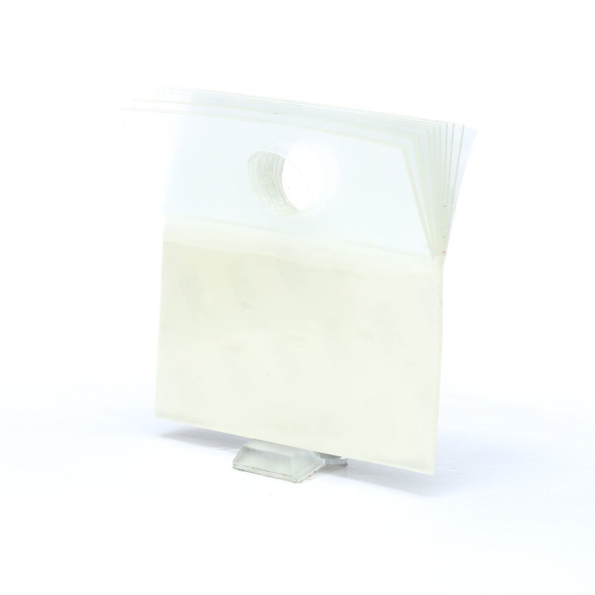 3M 1076 Hang Tab, Clear, 2 in x 2 in (62014) (7000051800) - (10Pack) - 3