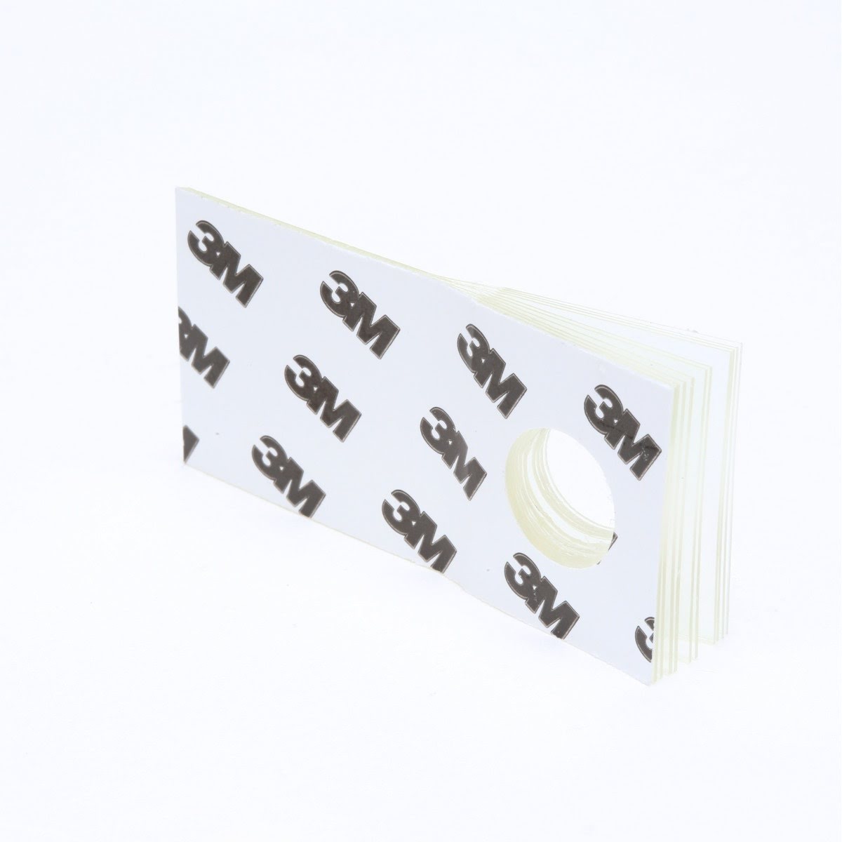 3M 1074 Hang Tab, Clear, 1 in x 2 in, Round Hole (62225) (7000051823) - (10Pack) - 3