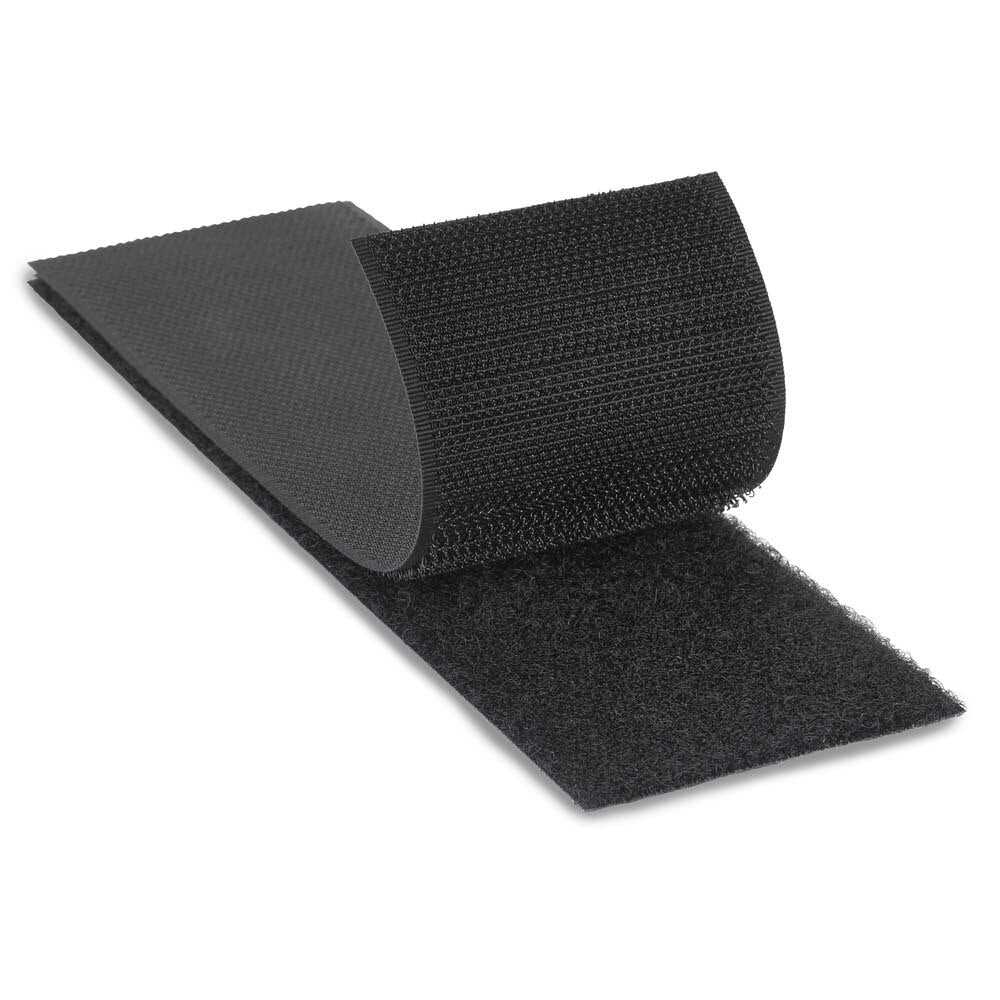 3M SJ3418FR Flame Resistant Loop Fastener , Black, 3/4 in x 50 yd (7000051839) - 2