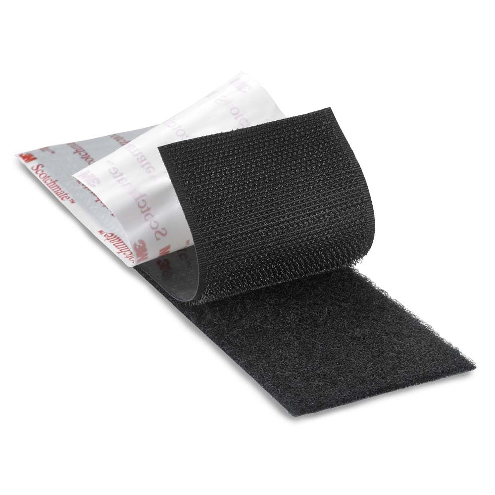 3M SJ3527N Loop Fastener , Black, 2 in x 50 yd (7000052220) - 2
