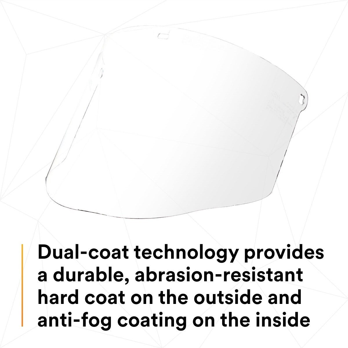 3M 82600-00000 WCP96 Total Performance Polycarbonate Clear Faceshield Window (7000052753) - (10Pack) - 3