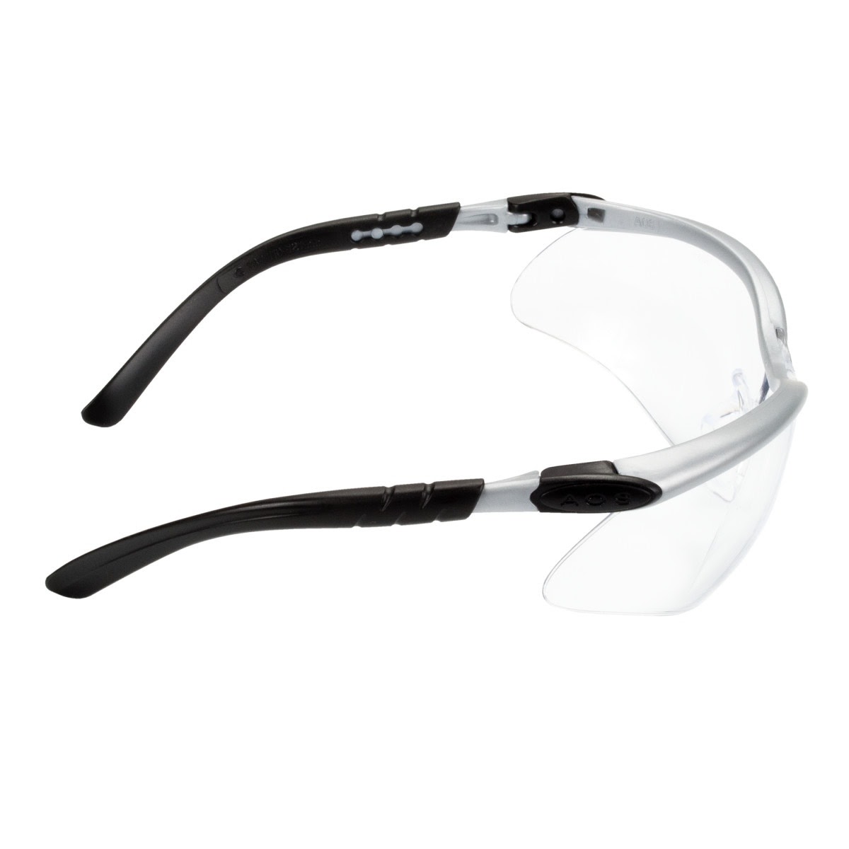 3M 11380-00000-20 BX Protective Eyewear, Clear Anti-Fog Lens, Silver/Black Frame (7000052795) - (20Pack) - 4