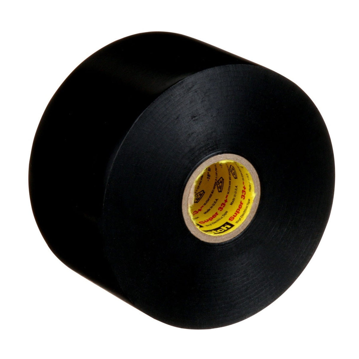 3M Scotch Super 33+ Vinyl Electrical Tape, Black, 2 in x 36 yd, 1 in core, 7 mil, 600V, All-Weather, Flame Retardant (33+-2X36YD-1) (7000058808) - (25Pack) - 2