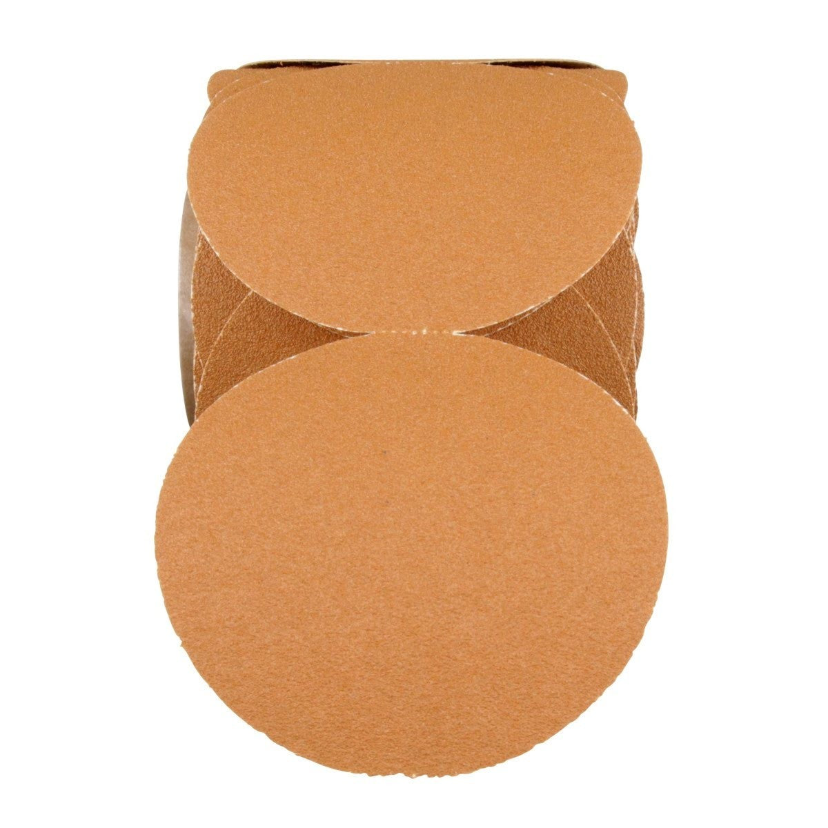 3M 363I Stikit Paper Disc Roll, PSA, Aluminum Oxide, 60 Grit, F Weight, Gold, 5 in, No Hole, Die 500X, 100 Discs per Roll (7000118089) - (4Pack) - 2