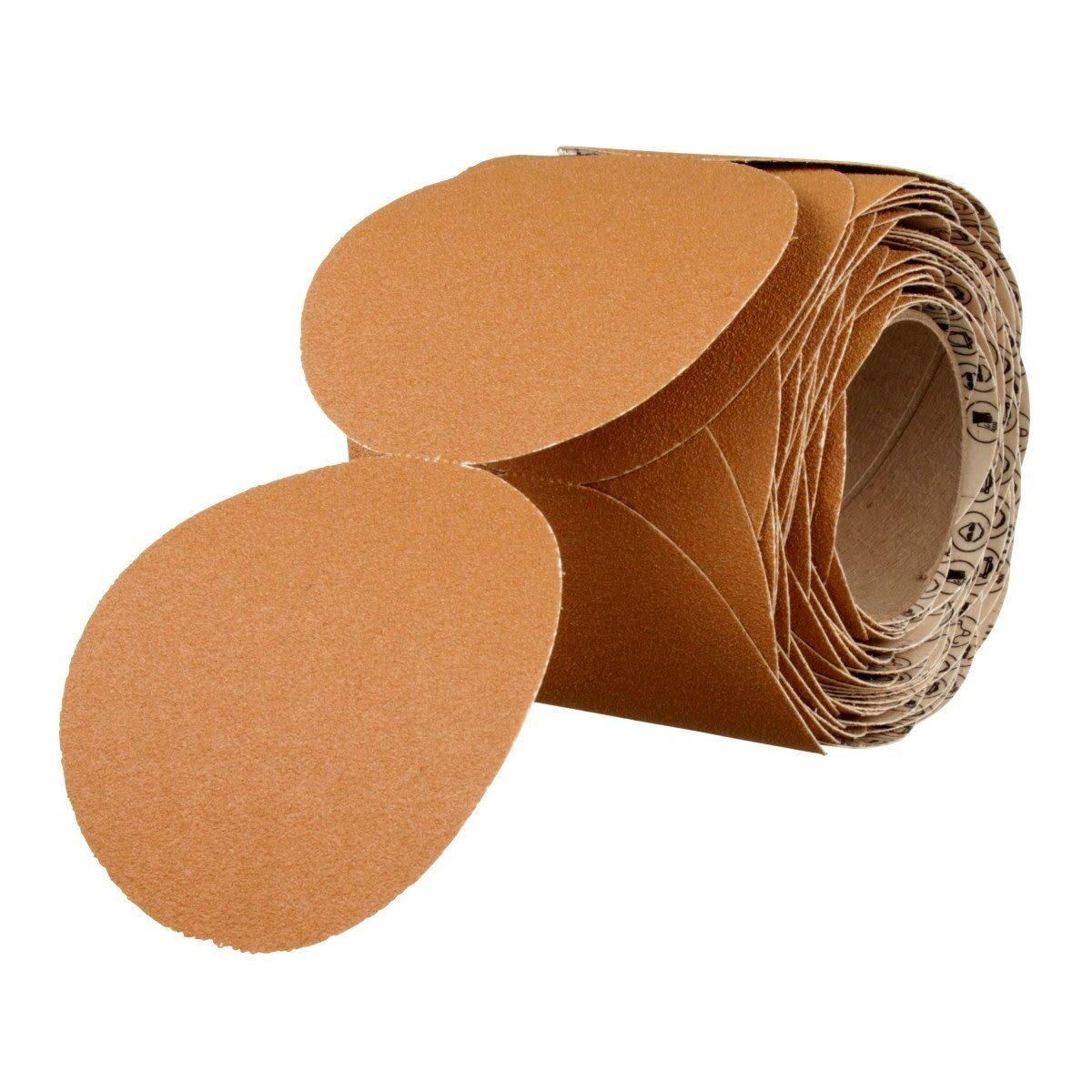 3M 363I Stikit Paper Disc Roll, PSA, Aluminum Oxide, 60 Grit, F Weight, Gold, 5 in, No Hole, Die 500X, 100 Discs per Roll (7000118089) - (4Pack) - 4